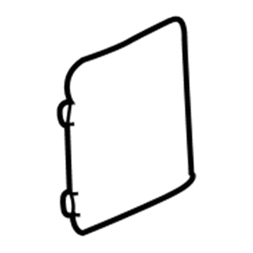 22668522 GM Cowl Trim Cover, Oak, Passenger Side Illustration 1 of 1