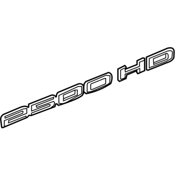 GMC 84337651 Nameplate