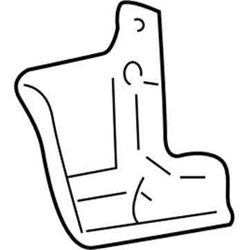 Chevy 30024290 Kick Panel Trim
