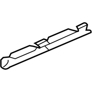 GM 15177755 Sill Plate Rear Bracket 15177755 GM Sill Plate Rear Bracket Illustration 1 of 1