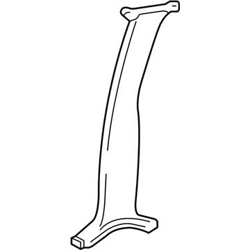 15850692 GM Center Pillar, Driver Side Illustration 1 of 1