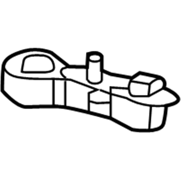 23210452 GM Rear Body Panel Reinforcement Illustration 1 of 1
