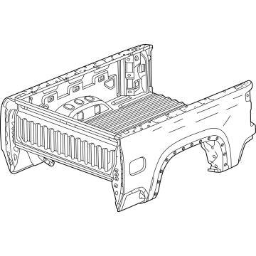GM 85554887 Box Assembly 85554887 GM Box Assembly Illustration 1 of 1