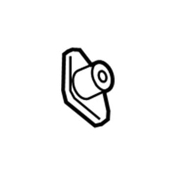 GM 39170669 Lift Gate Bumper 39170669 GM Lift Gate Bumper Illustration 1 of 1