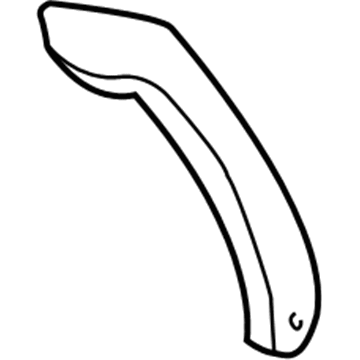 GM 15647769 Inner Side Panel, Driver Side 15647769 GM Inner Side Panel, Driver Side Illustration 1 of 1