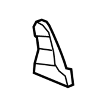 GM 22759081 Anchor Cover, Driver Side 22759081 GM Anchor Cover, Driver Side Illustration 1 of 1