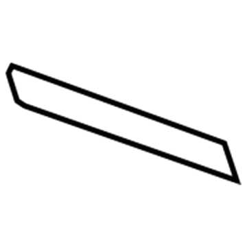 GM 15901516 Front Trim, Driver Side 15901516 GM Front Trim, Driver Side Illustration 1 of 1