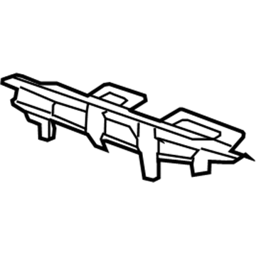 GM 15899390 Cushion Frame, Rear Driver Side 15899390 GM Cushion Frame, Rear Driver Side Illustration 1 of 1
