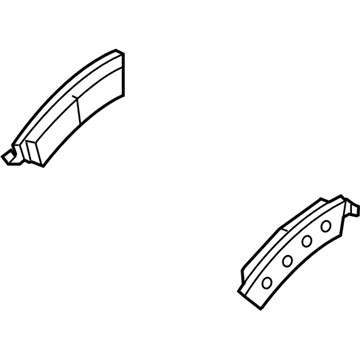 Chevy Silverado 2500 HD Brake Pads - 19329677
