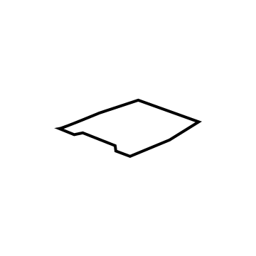 GM 84547334 Mat, Front Center 84547334 GM Mat, Front Center Illustration 1 of 1