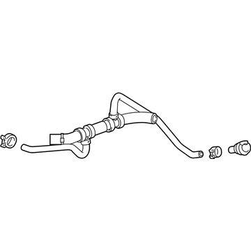 Cadillac 84133465 Lower Hose