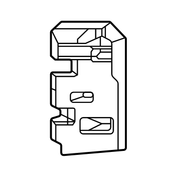 84915459 GM Seal, Driver Side Illustration 1 of 1