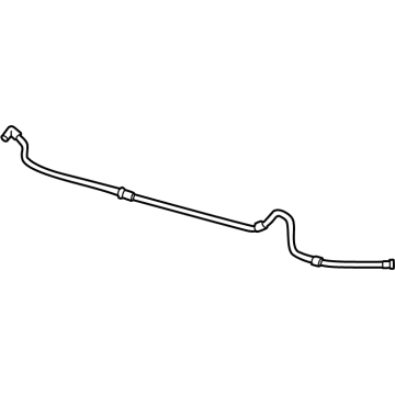 85587889 GM Washer Hose Illustration 1 of 1