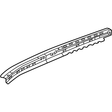 GM 22830229 Rail Reinforcement, Driver Side 22830229 GM Rail Reinforcement, Driver Side Illustration 1 of 1