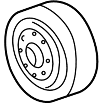 Chevy 12550053 Pulley