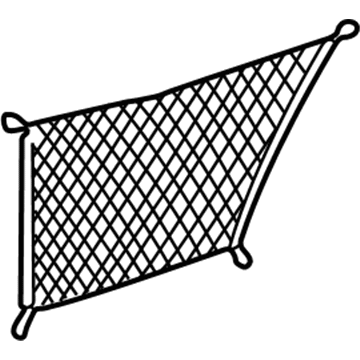 GM 10279240 Cargo Net, Black 10279240 GM Cargo Net, Black Illustration 1 of 1