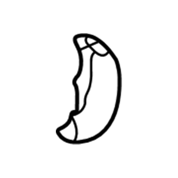 GM 10279312 Seat Belt Cover, Driver Side 10279312 GM Seat Belt Cover, Driver Side Illustration 1 of 1