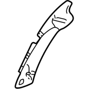 GM 10435104 Opening Trim, Driver Side 10435104 GM Opening Trim, Driver Side Illustration 1 of 1