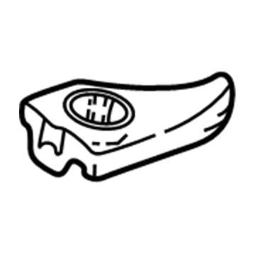 GM 10289906 Cup Holder, Rear Driver Side 10289906 GM Cup Holder, Rear Driver Side Illustration 1 of 1