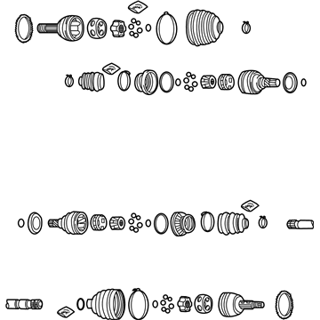 Chevy 42702798 Axle Assembly