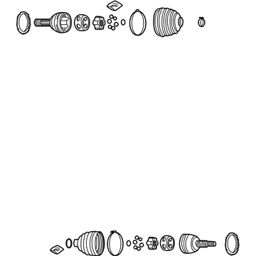 Chevy 96391550 Outer CV Joint