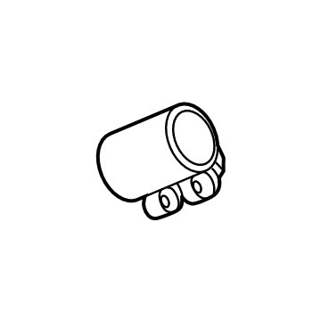 Buick 42741383 Front Muffler Clamp