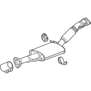 Buick 42817961 Front Muffler