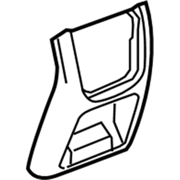 Chevy 15217101 Rear Trim
