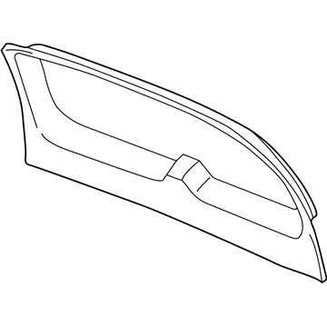 Chevy 10374389 Upper Trim
