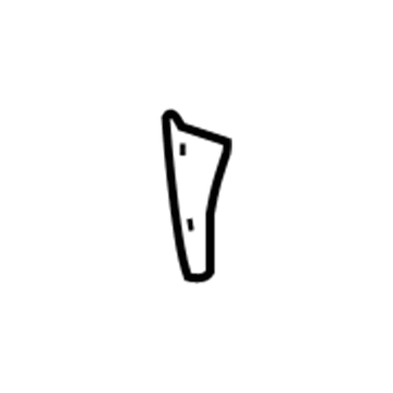 GM 10318019 Mount Bracket, Passenger Side 10318019 GM Mount Bracket, Passenger Side Illustration 1 of 1