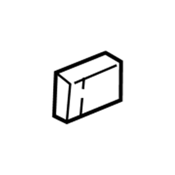 88957496 GM Rail End Illustration 1 of 1