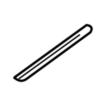 GM 20816931 Front Rail Brace, Passenger Side 20816931 GM Front Rail Brace, Passenger Side Illustration 1 of 1
