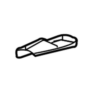 GM 15811680 Shock Reinforcement, Driver Side 15811680 GM Shock Reinforcement, Driver Side Illustration 1 of 1