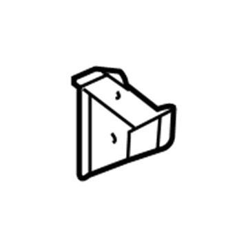 25849748 GM Control Arm Bracket, Rear Driver Side Illustration 1 of 1