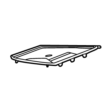 GM 42590776 Liner, Jet Black 42590776 GM Liner, Jet Black Illustration 1 of 1