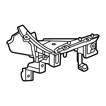 GM 42713231 Accessory Tray 42713231 GM Accessory Tray Illustration 1 of 1