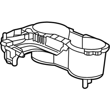 42696905 GM Cup Holder, Jet Black Illustration 1 of 1