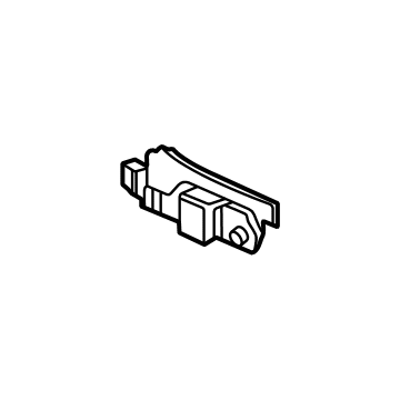GM 42590774 Inner Panel, Jet Black, Front 42590774 GM Inner Panel, Jet Black, Front Illustration 1 of 1