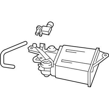 88973481 GM Vapor Canister Illustration 1 of 1