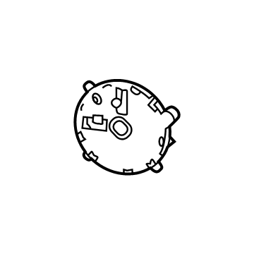 Chevy Trailblazer Mirror Actuator - 42676124