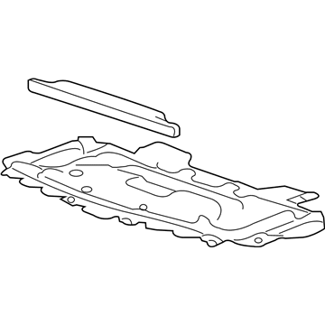20844261 GM Front Shield Illustration 1 of 1