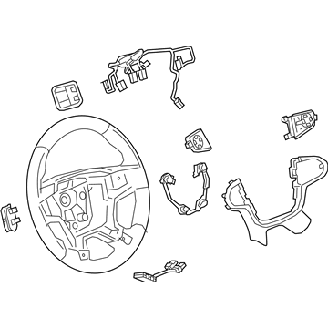 Chevy 85537507 Steering Wheel