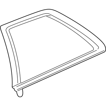 Cadillac 25706840 Window Molding