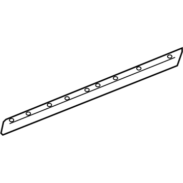 Cadillac Seville Door Moldings - 25694066