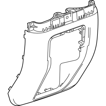 Chevy 87839206 Rear Trim