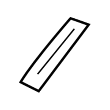 GM 92190324 Defroster Grille 92190324 GM Defroster Grille Illustration 1 of 1