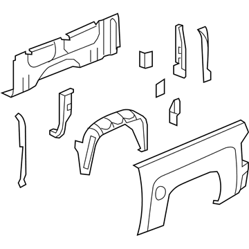 Chevy 84148921 Side Panel