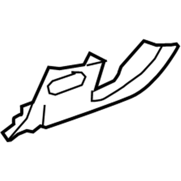 GMC 23346799 Knee Bolster