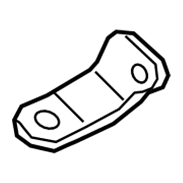 GMC 12651501 Catalytic Converter Upper Bracket
