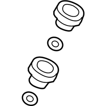 GM 12654893 Filler Tube 12654893 GM Filler Tube Illustration 1 of 1
